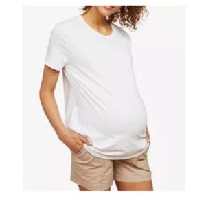 NWT Motherhood Khaki Cargo Shorts